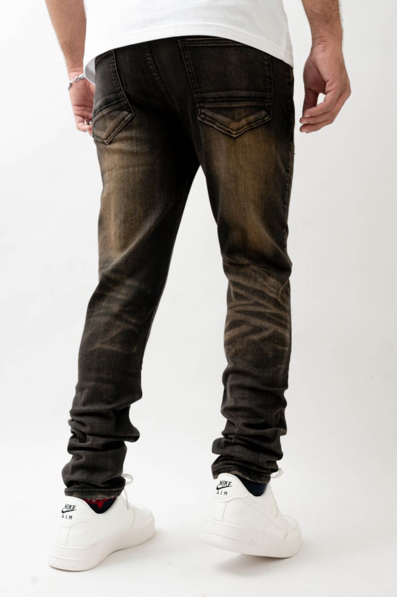 DZTR Super Stretch Dirty Jeans Denim – 451