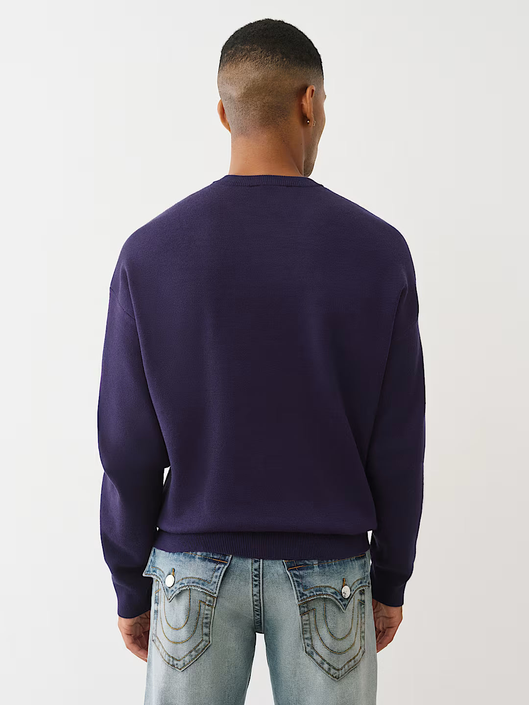 True Religion Boxy World Tour Sweater