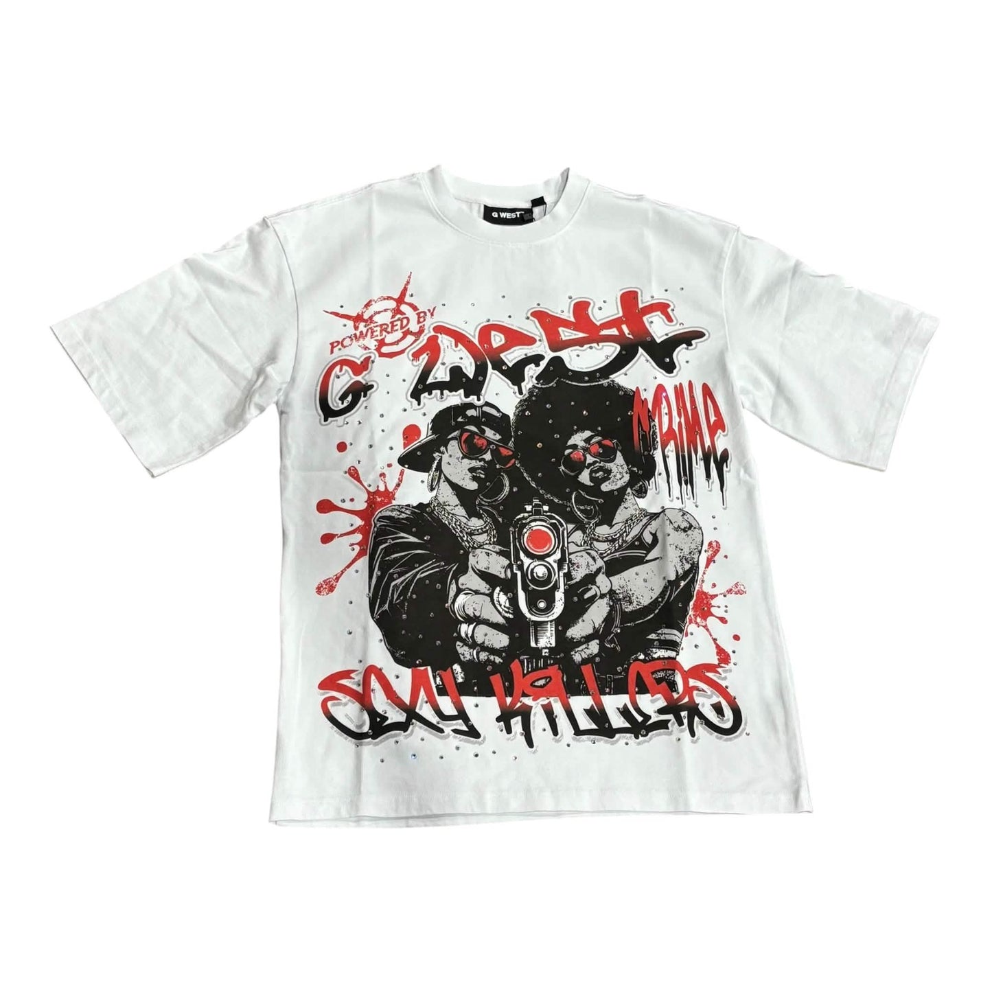 G West Rhinestone Trigger Twins