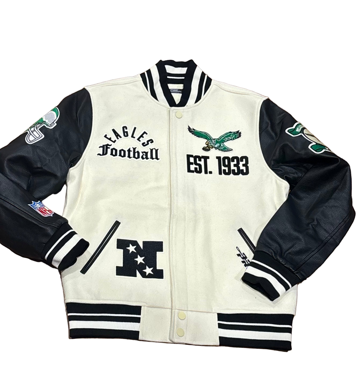 Pro Standard Philadelphia Eagles Modern Originals Varsity Jacket