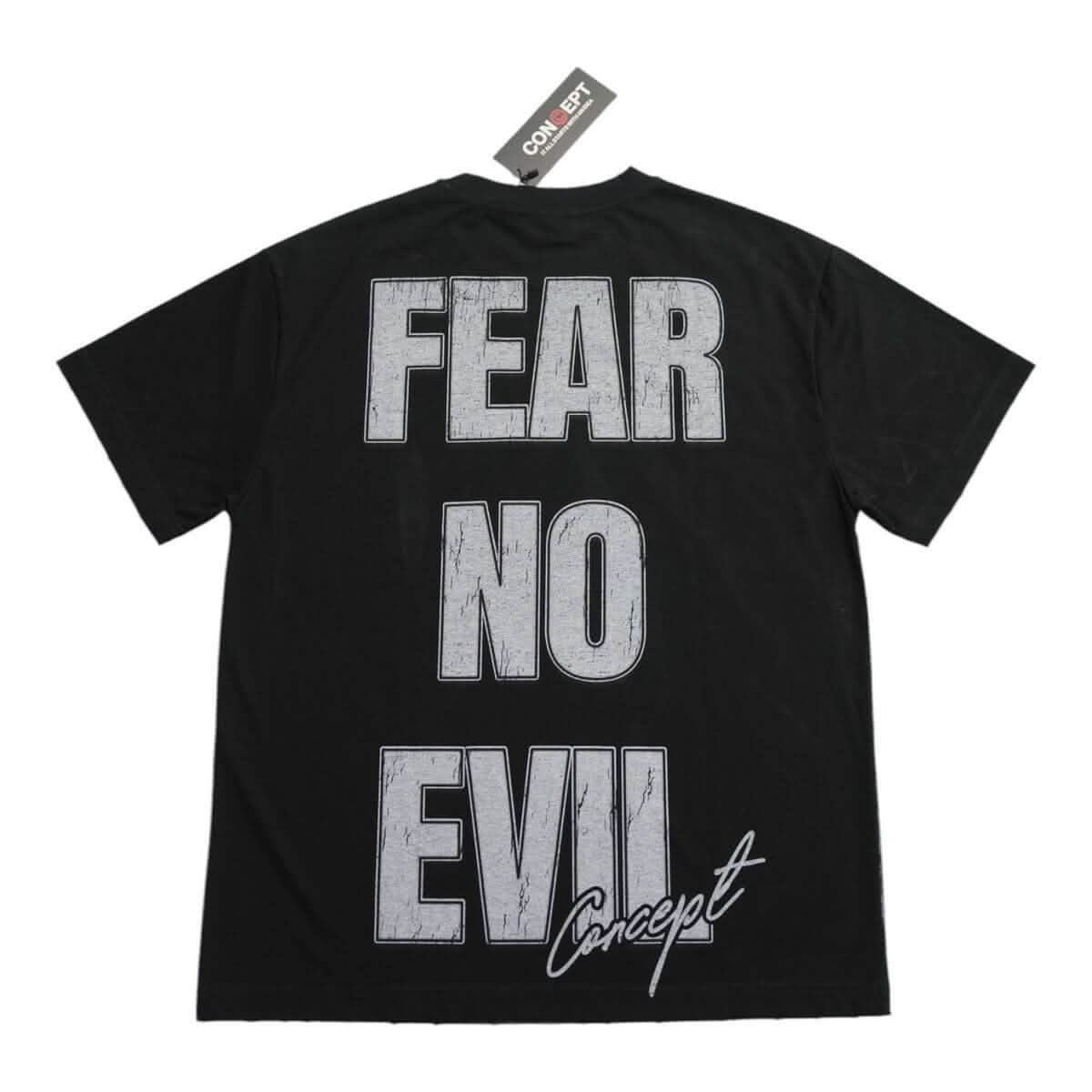 Concept Paris 'Fear No Evil' graphic t-shirt, available online or for in-store pickup in Paris.