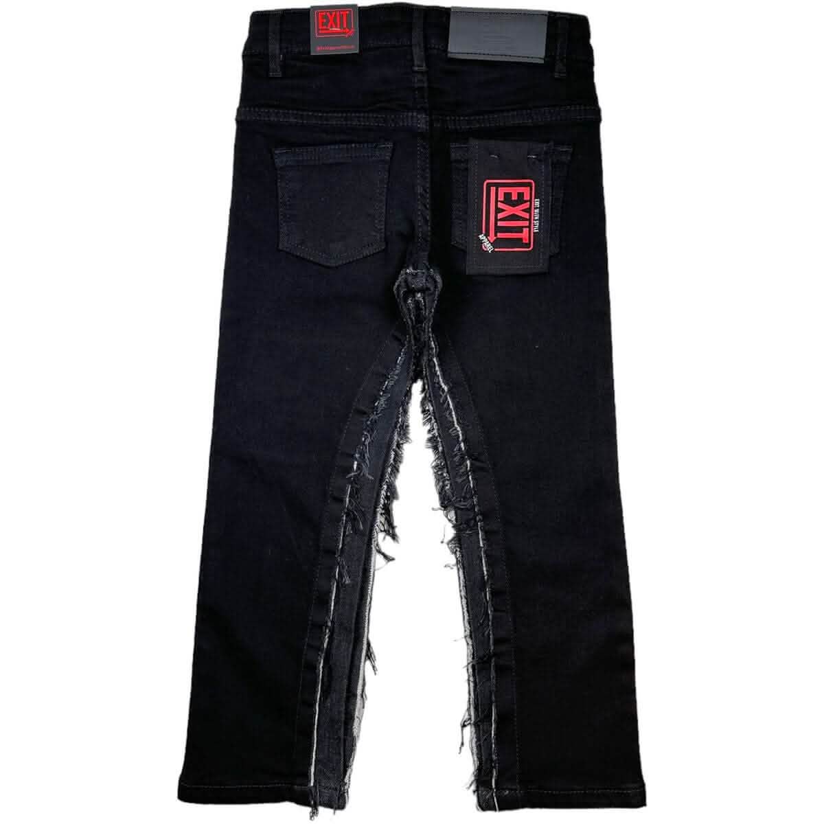 Exit Apparel Kid's Fringe Jean