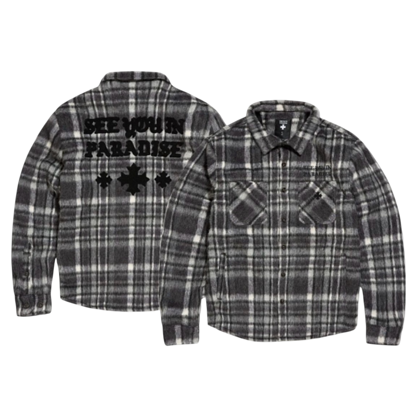 See You in Paradise Embroidered Shacket