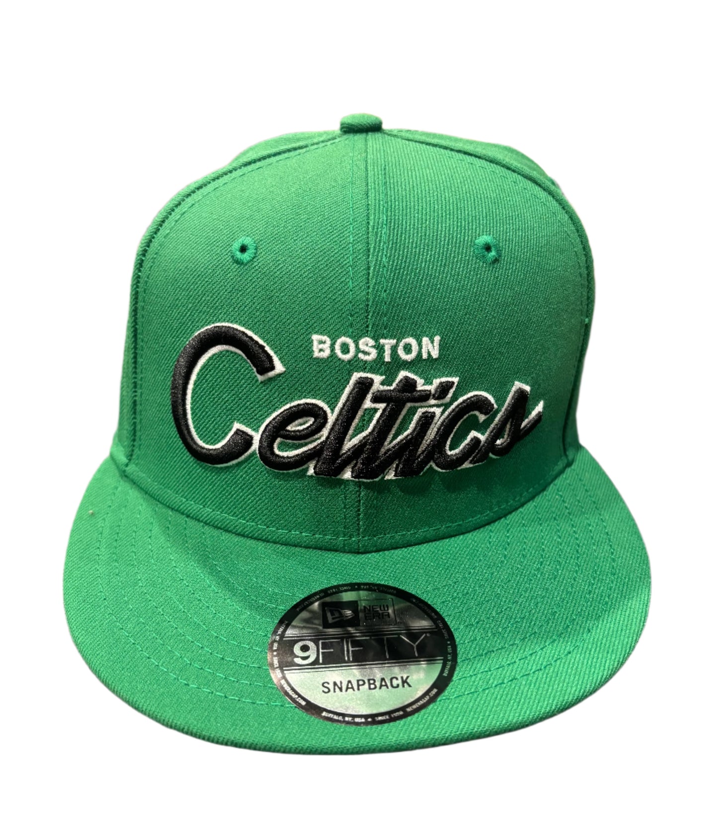Green Boston Celtics snapback cap