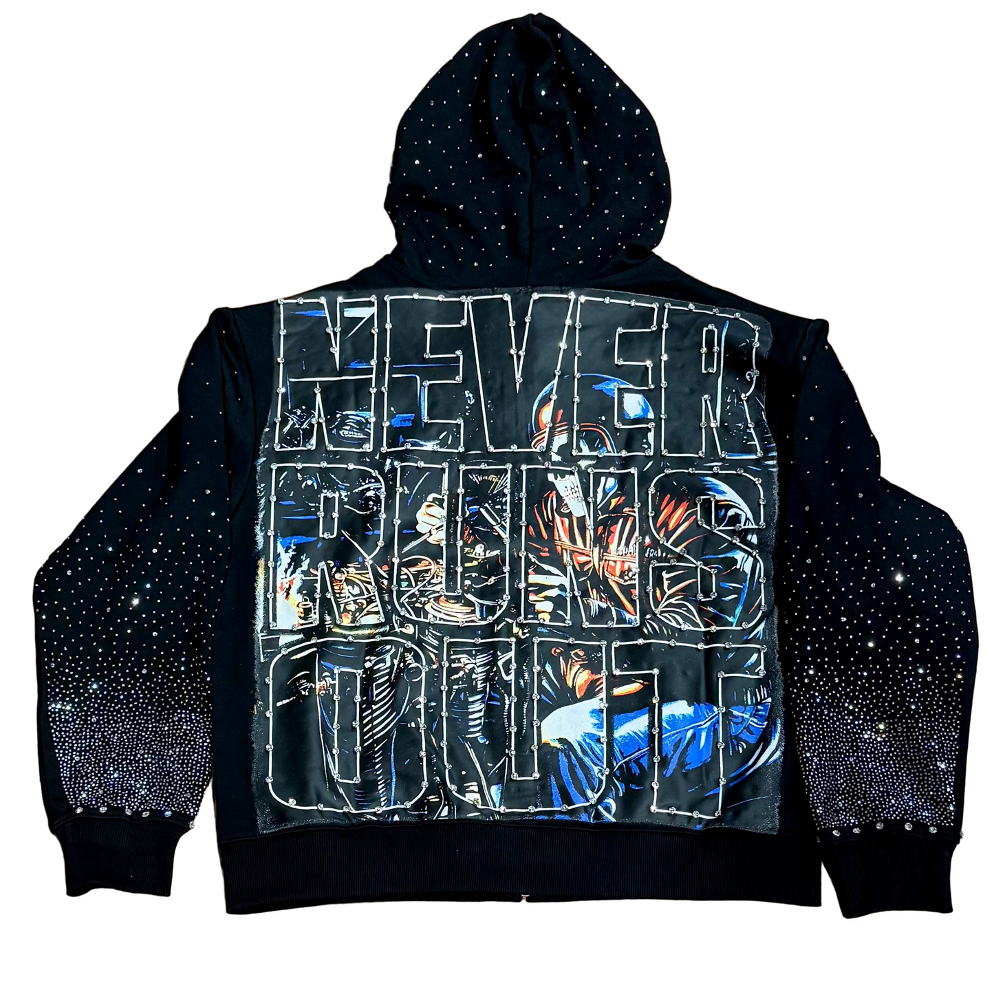 MND GMZ Never Runs Out Zip Hoodie