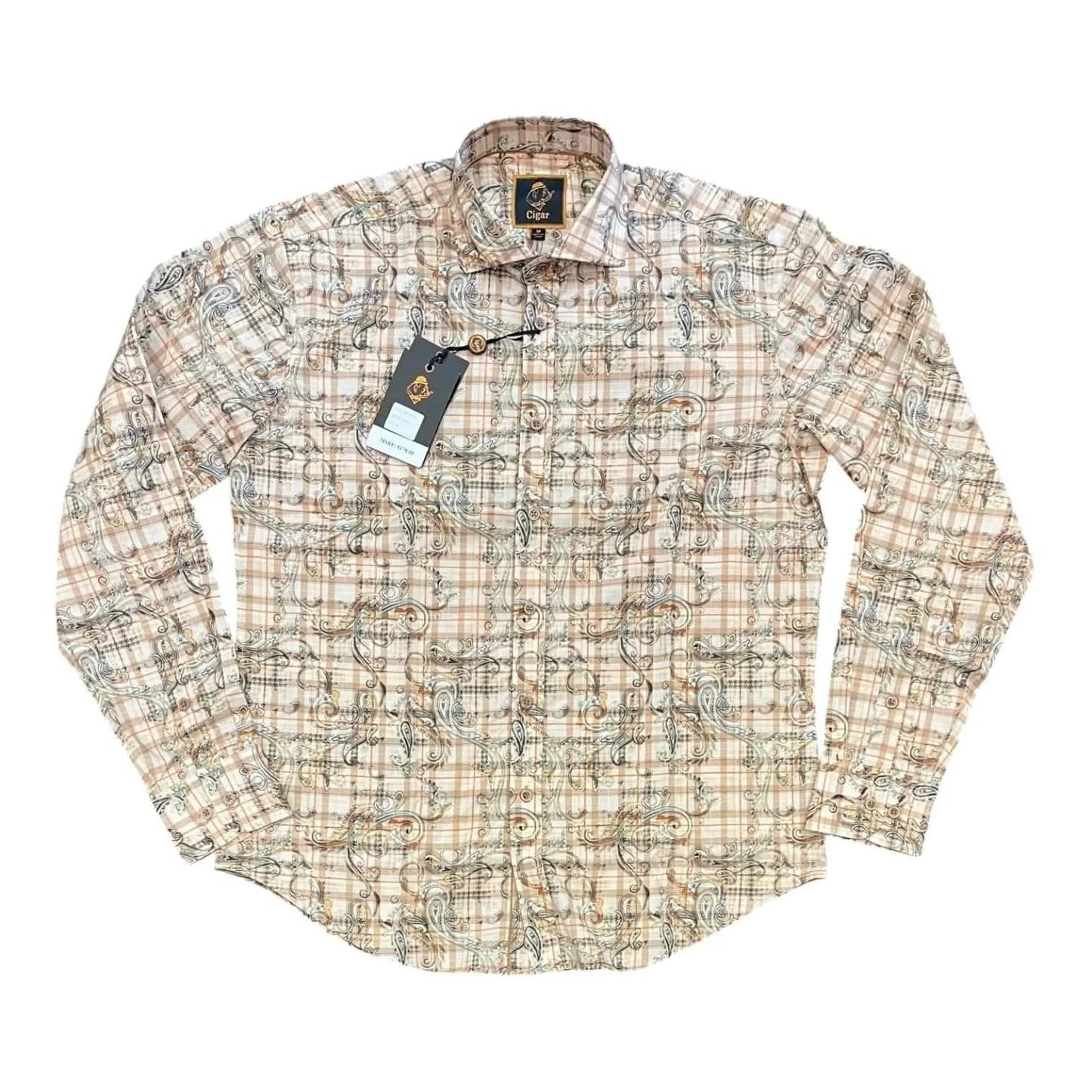 Cigar Couture Long Sleeve Shirt – M-1852