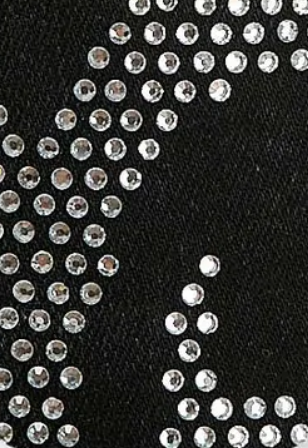 KDNK Tribal Rhinestone Skinny Jeans