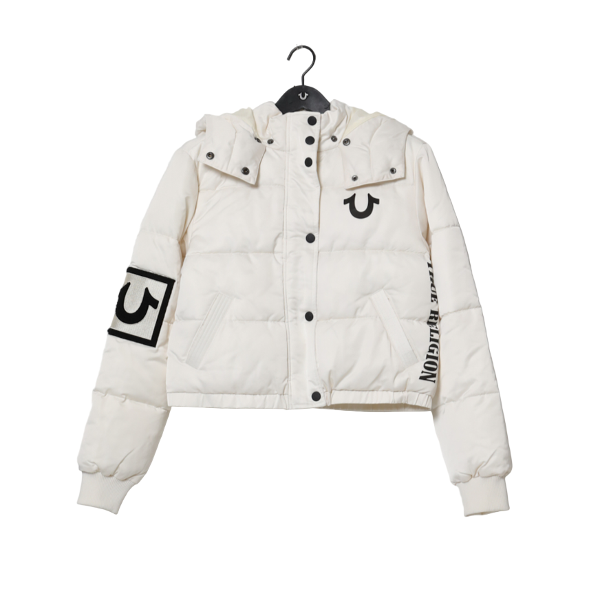 True Religion Branded Nylon Puffer Jacket