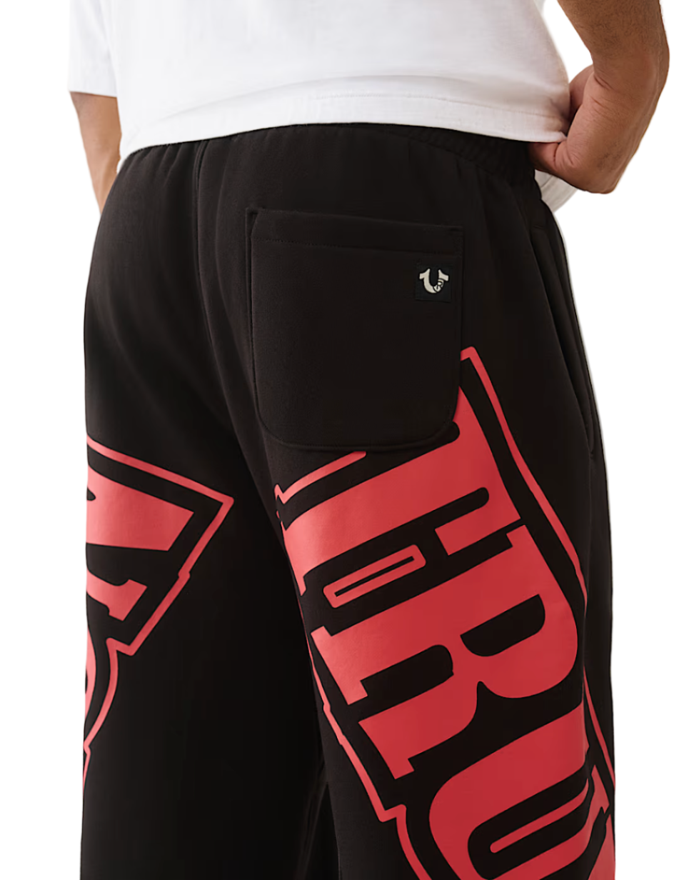 True Religion Arched Logo Baggy Jogger