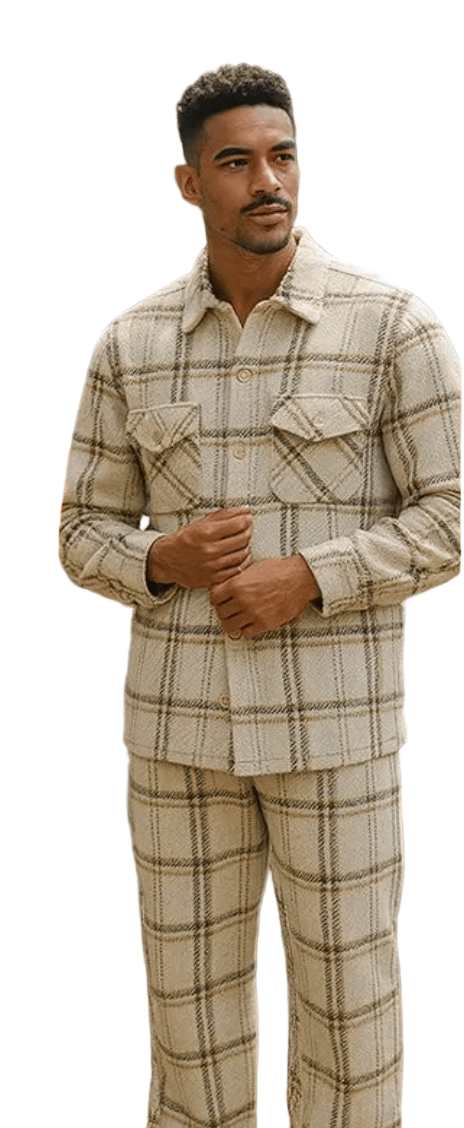 Artyzen NYC Shacket Set from On Time Fashions – Casual Set by Silver Silk, Birmingham AL’s 1 fashion store and premier destination for streetwear, suits, kids fashion, and big & tall