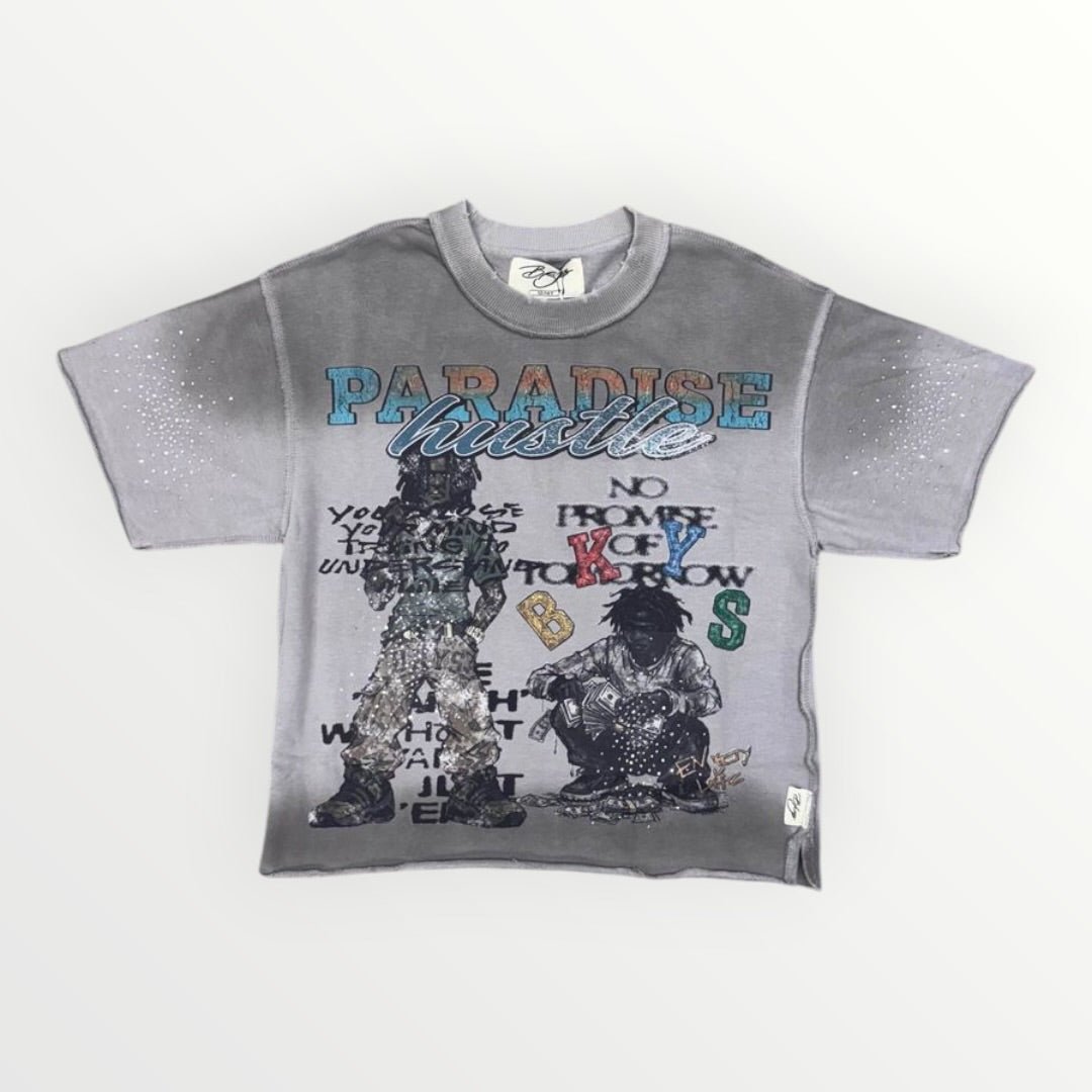 BKYS Kids Paradise Hustle French Terry Tee – view 2