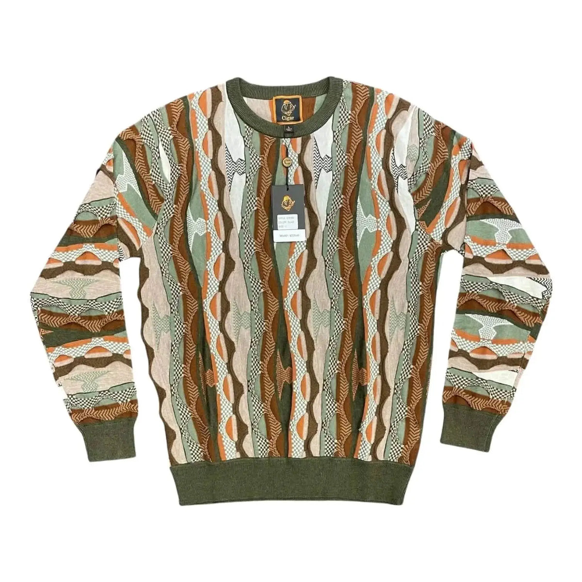 Cigar Couture Crewneck Sweater – CR-552 by Cigar Couture
