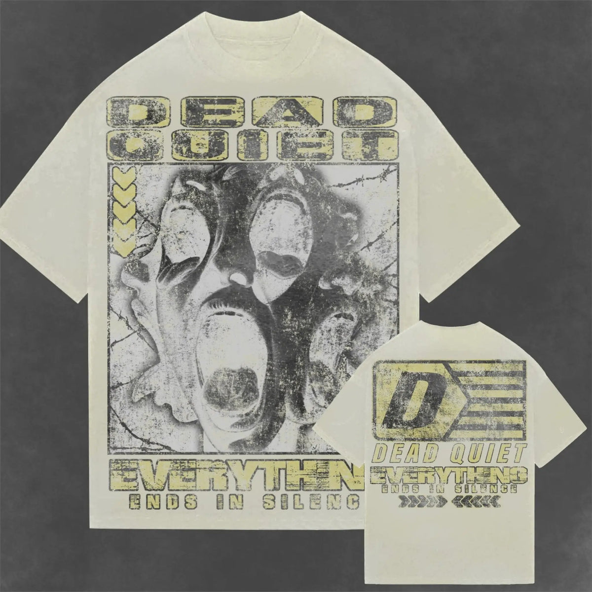 DEADQUIET Ends In Silence Tee by DEADQUIET