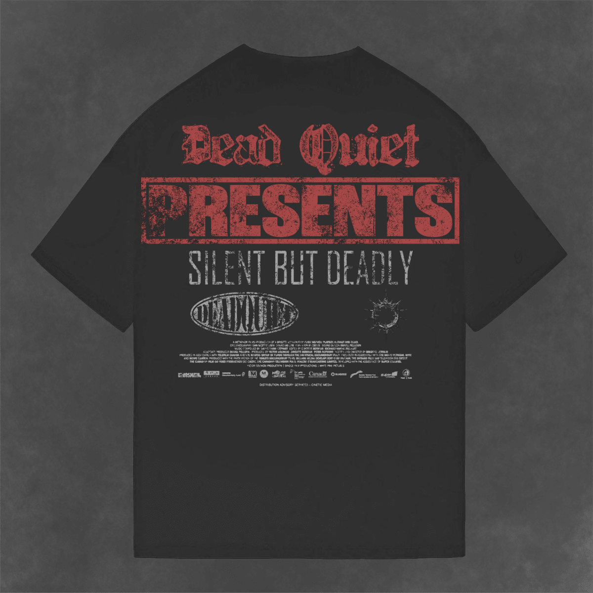 DEADQUIET Silent But Deadly Tee by DEADQUIET