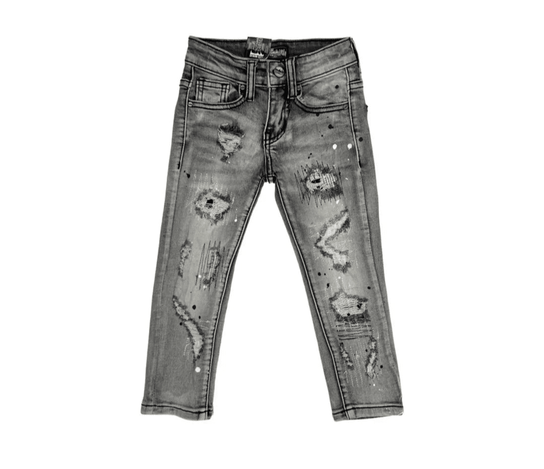 Denimicity Kid's Rip and Repair Jeans from On Time Fashions – Kid's Jeans by Denimicity, Birmingham AL’s 1 fashion store and premier destination for streetwear, suits, kids fashion, and big & tall