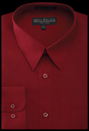 Daniel Ellissa Dress Shirt – Burgundy