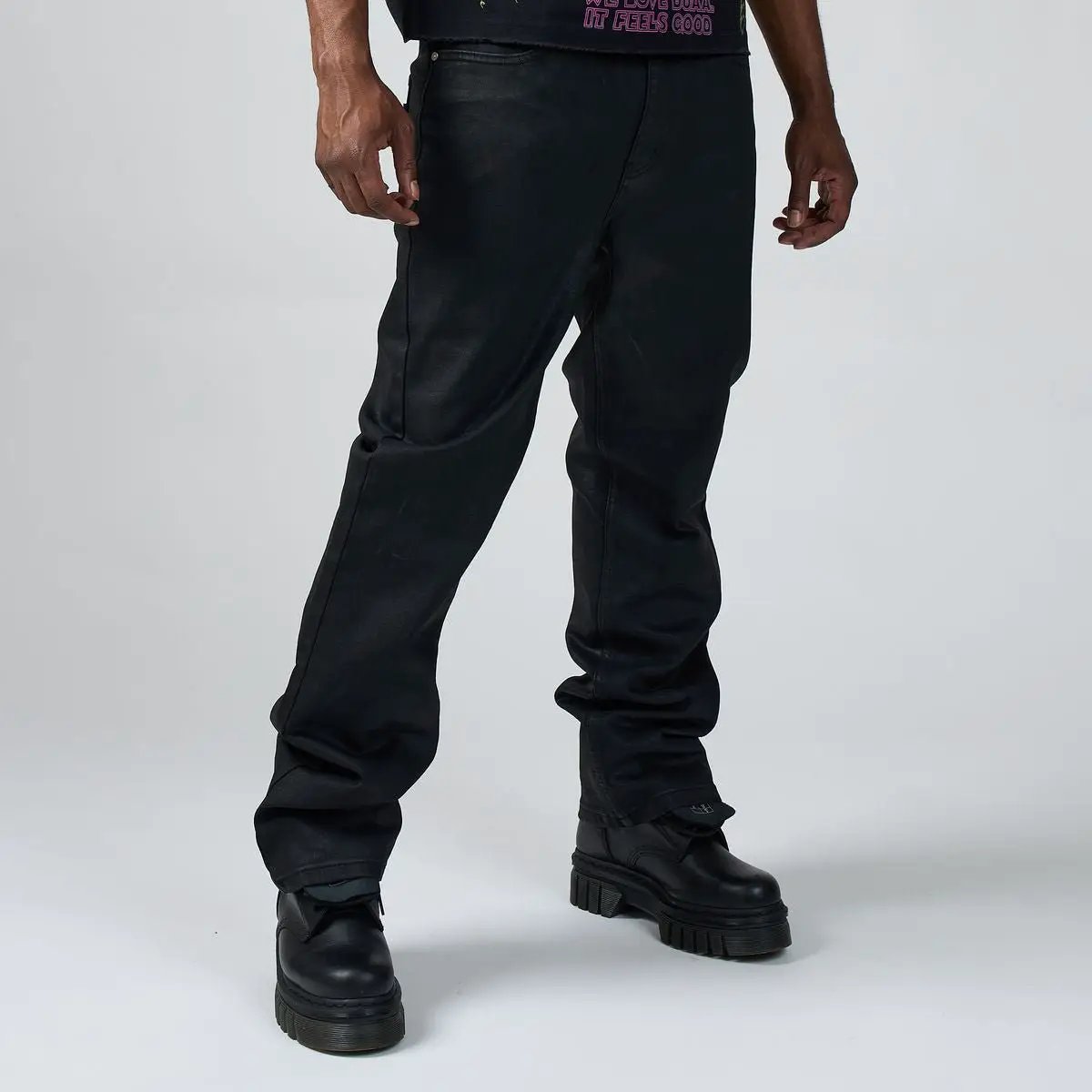 DUAA Moon Black Denim by DUAA