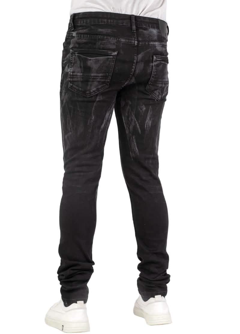 DZTR Super Stretch Denim – Slim Fit from On Time Fashions – Jeans by Premium Disaster, Birmingham AL’s 1 fashion store and premier destination for streetwear, suits, kids fashion, and big & tall