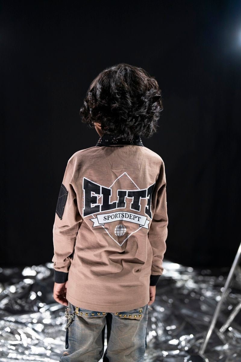 Elite Premium Eternal Dreams Kid's Polo from On Time Fashions – Kid's Polo by Elite Premium Denim, Birmingham AL’s 1 fashion store and premier destination for streetwear, suits, kids fashion, and big & tall