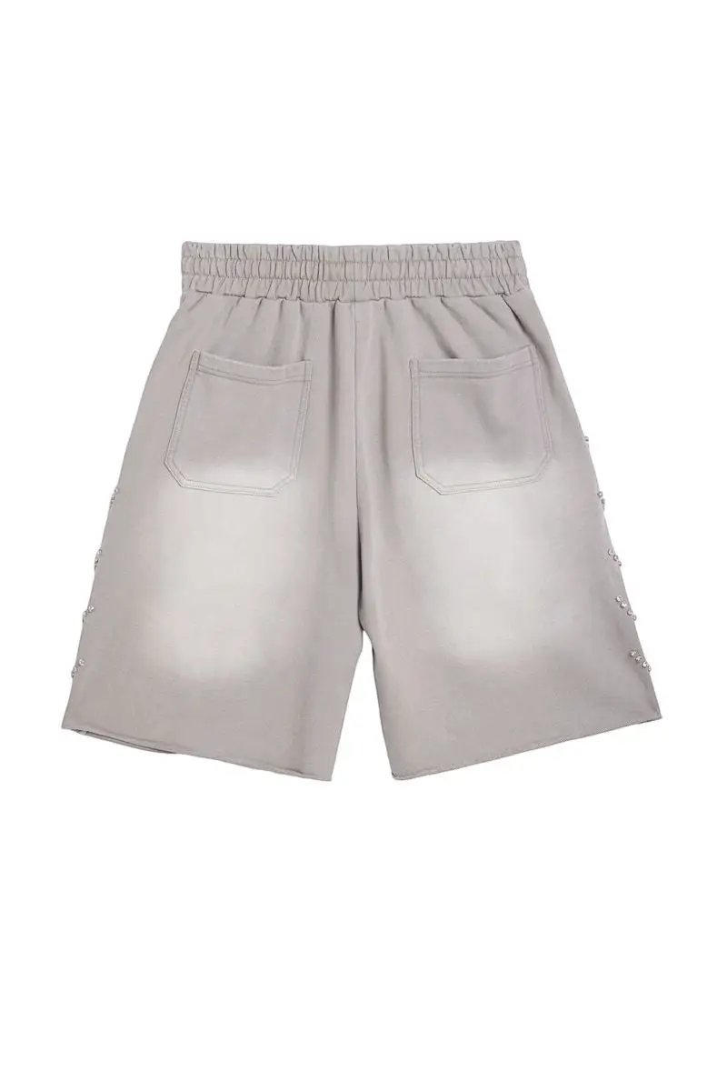 Forever Situated Rhinestone Terry Short by Forever Situated