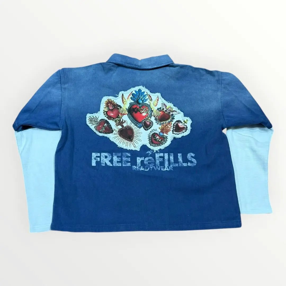 Free Refills Sun Faded Quarter Zip – Navy by Free Refills
