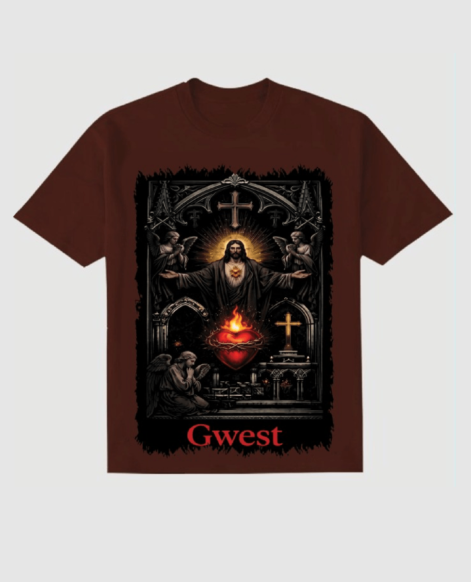 G West Divine Fire Tee from On Time Fashions – Graphic Tee by G West, Birmingham AL’s 1 fashion store and premier destination for streetwear, suits, kids fashion, and big & tall