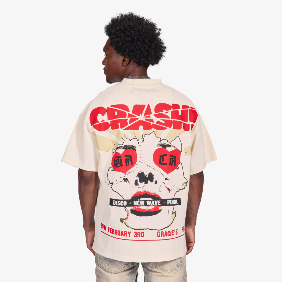 Gala "Crash" Tee in Cream, product view