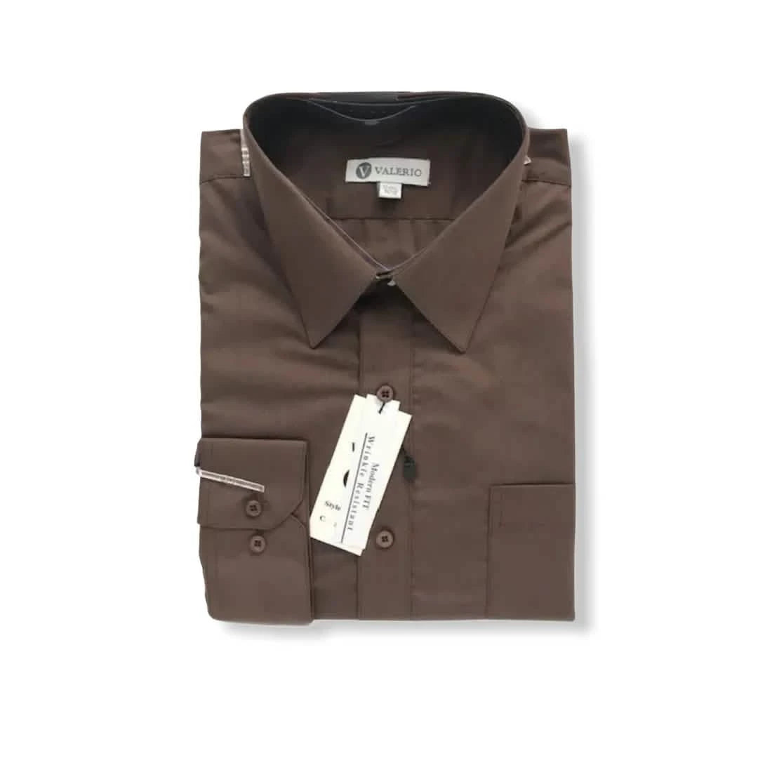 Valerio Modern Fit - Brown