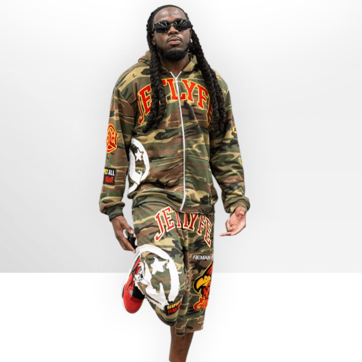 Jetlyfe Eagle Camo Short