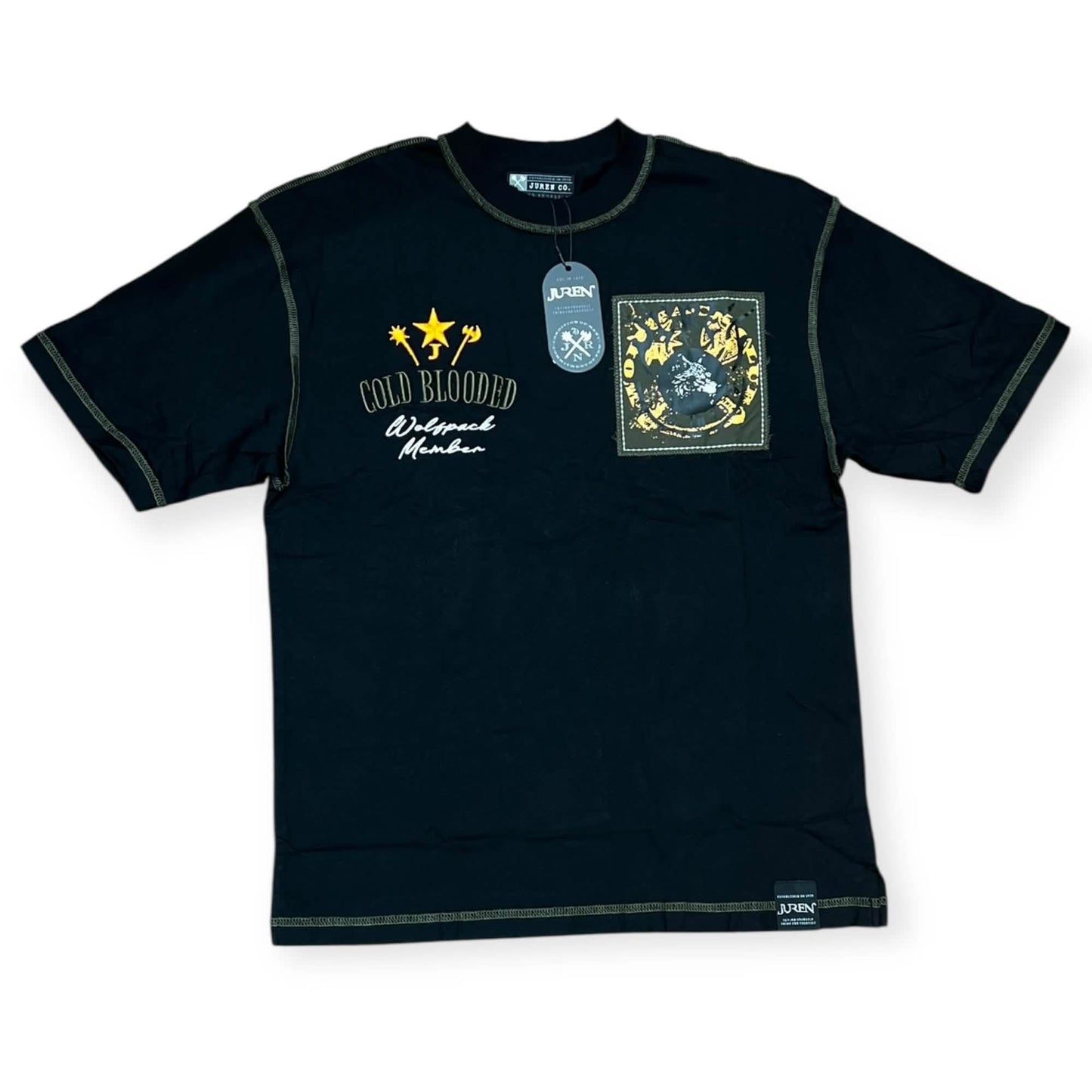 Juren Cold Blooded Tee from On Time Fashions – by On Time Fashions Birmingham, Birmingham AL’s 1 fashion store and premier destination for streetwear, suits, kids fashion, and big & tall