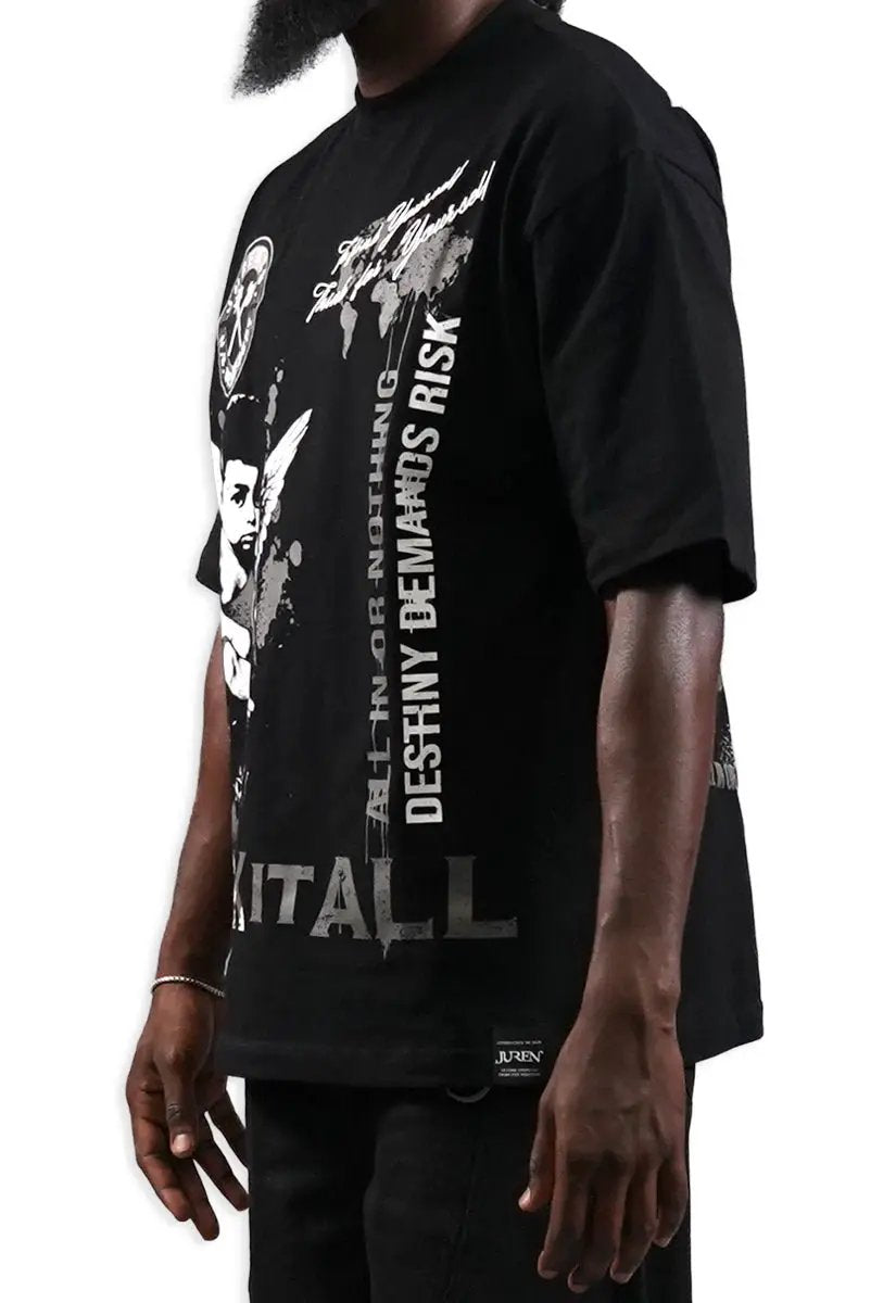 Juren Risk It All Black Shirt by Juren