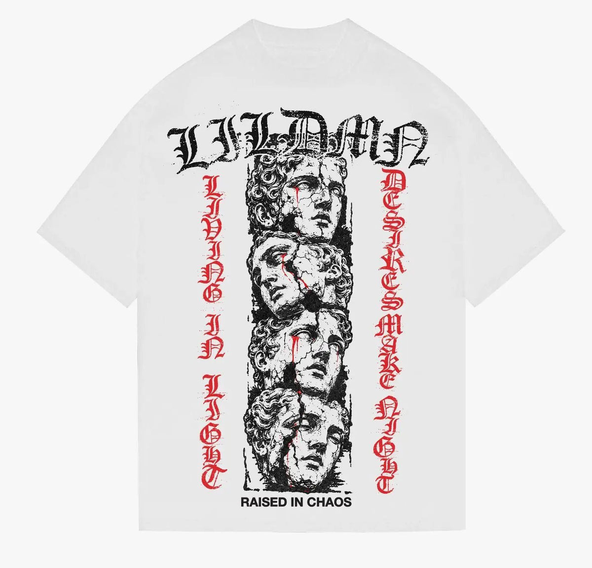 LILDMN Stacked Statue Tee by LILDMN