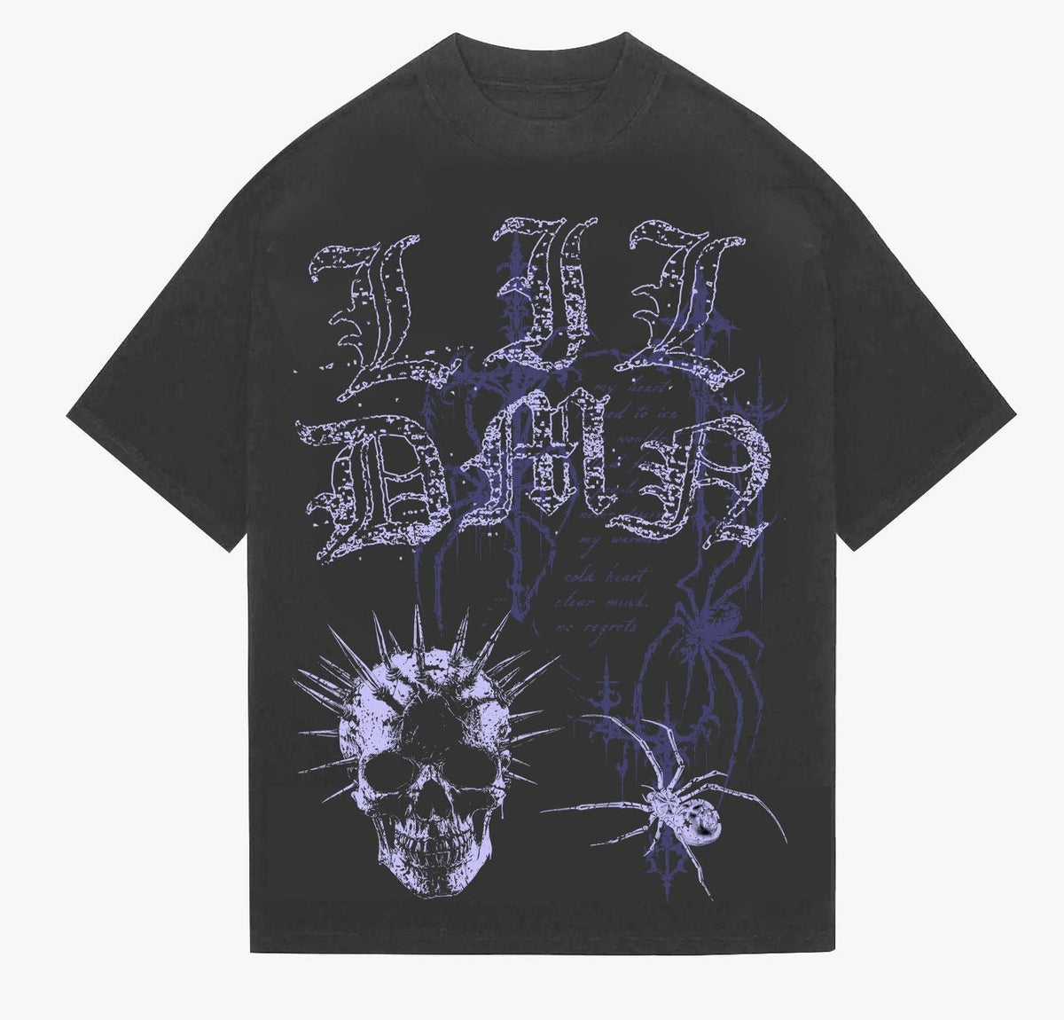 LILDMN Widow Skull Tee from On Time Fashions – Graphic Tee by LILDMN, Birmingham AL’s 1 fashion store and premier destination for streetwear, suits, kids fashion, and big & tall