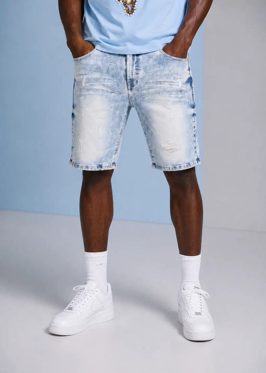 Makobi Pastoni Denim Shorts