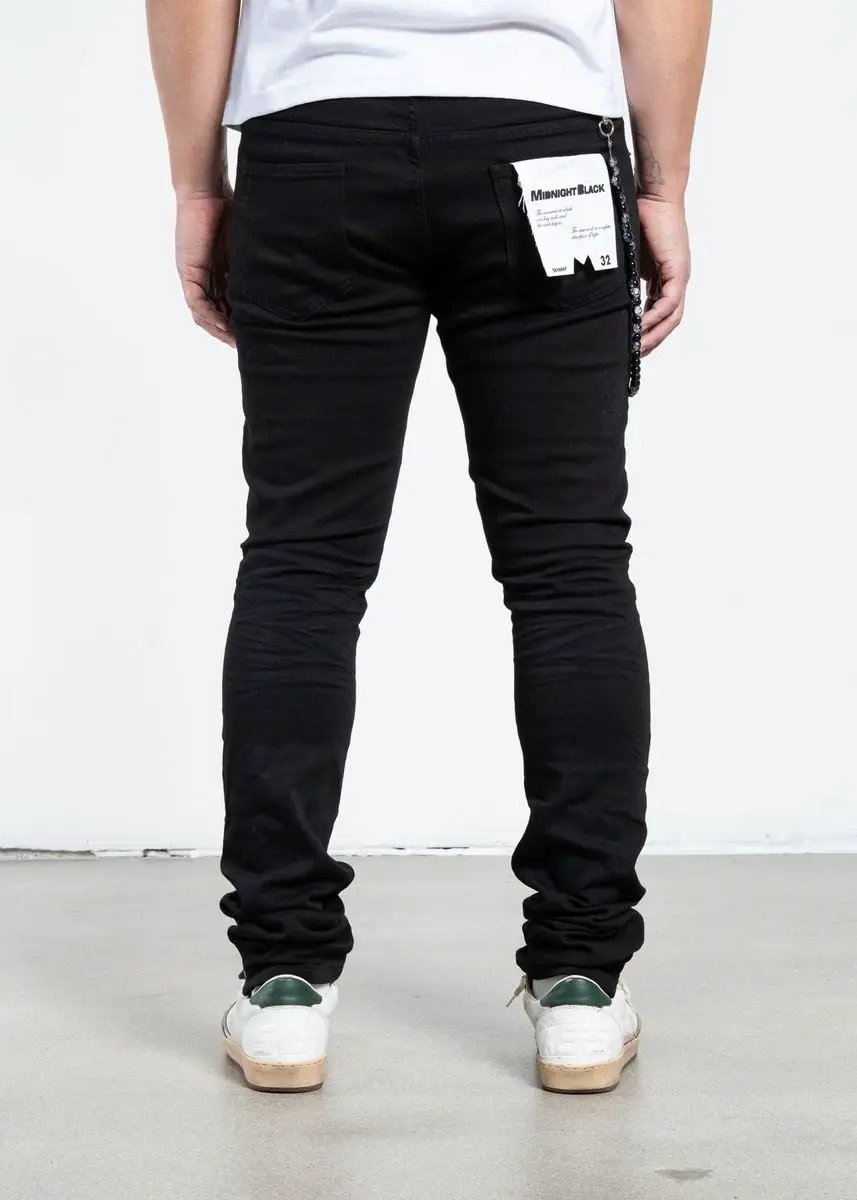 Midnight Black Slim Fit Denim by Midnight Black