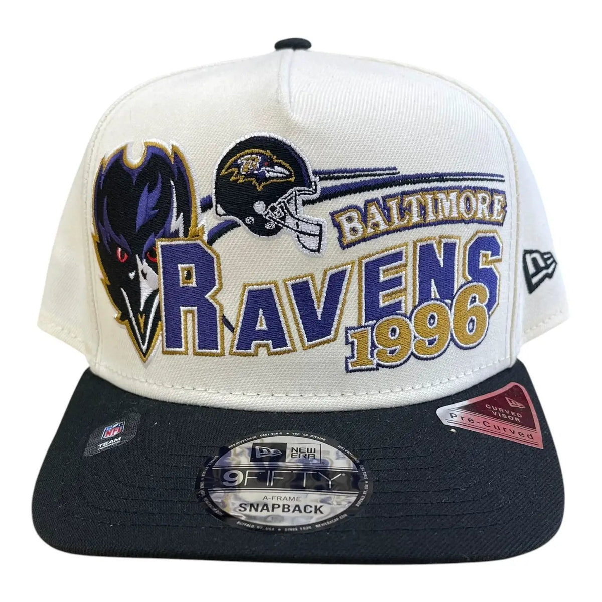 New Era 9Fifty A-Frame Baltimore Ravens Classic 1996 Snapback by New Era