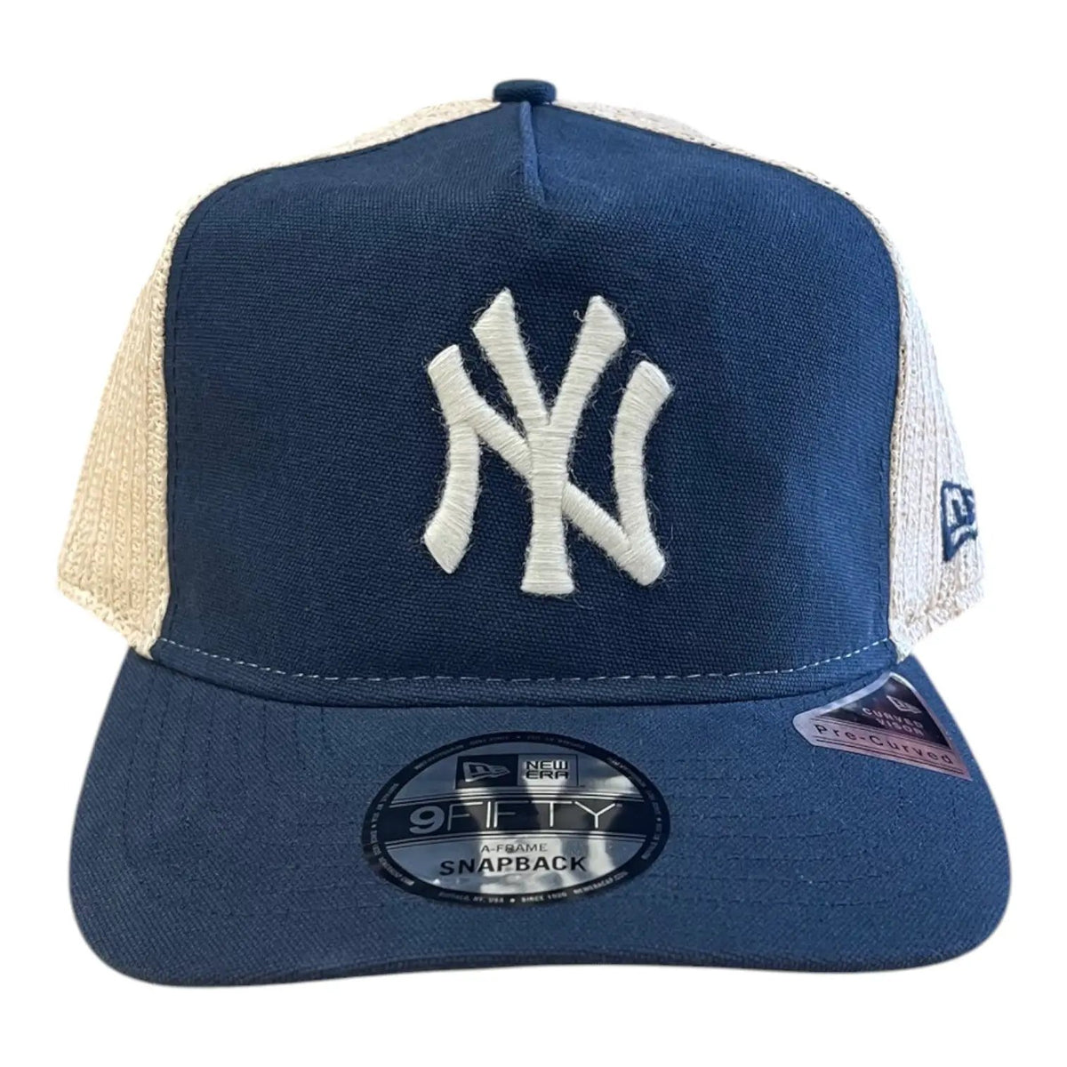 New Era 9Fifty New York Yankees Grained Snapback by New Era