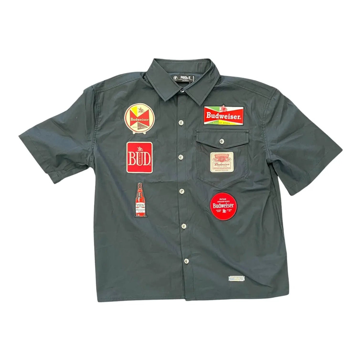 Preme Budweiser Button Up by Preme