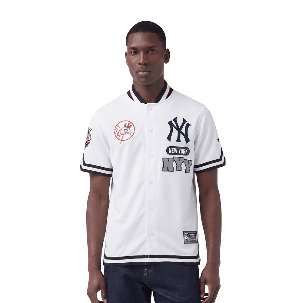 Pro Standard New York Yankees Letterman Jersey by Pro Standard
