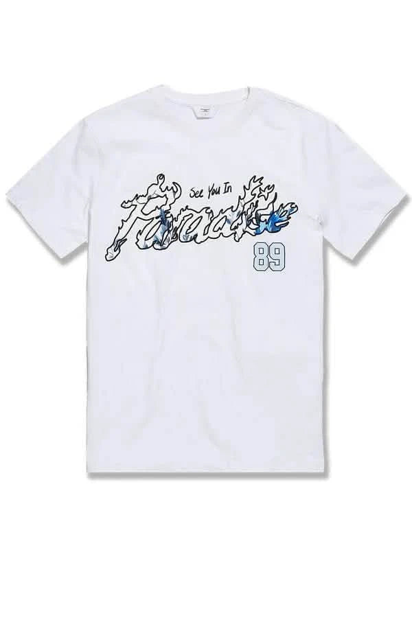 See You in Paradise Ibiza Tee from On Time Fashions – by On Time Fashions Birmingham, Birmingham AL’s 1 fashion store and premier destination for streetwear, suits, kids fashion, and big & tall