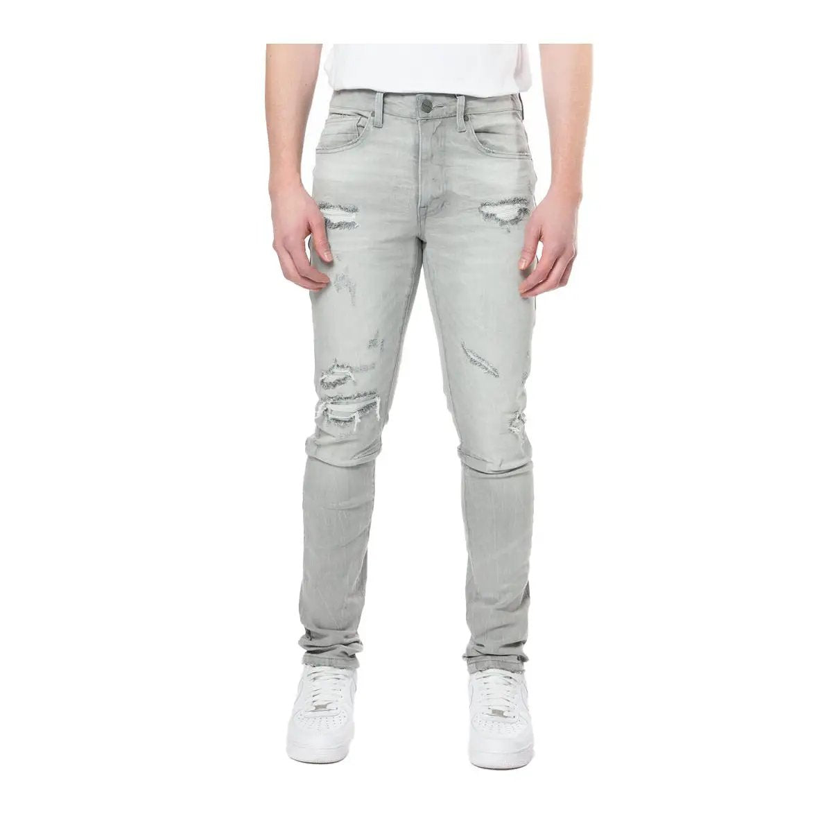 Smoke Rise Tapered Vintage Washed Jeans by Smoke Rise