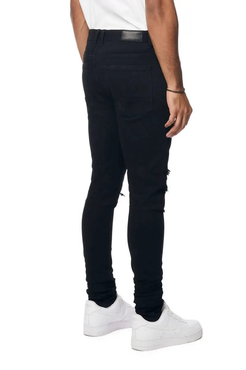 Smoke Rise Vintage Washed Tapered Jeans by Smoke Rise