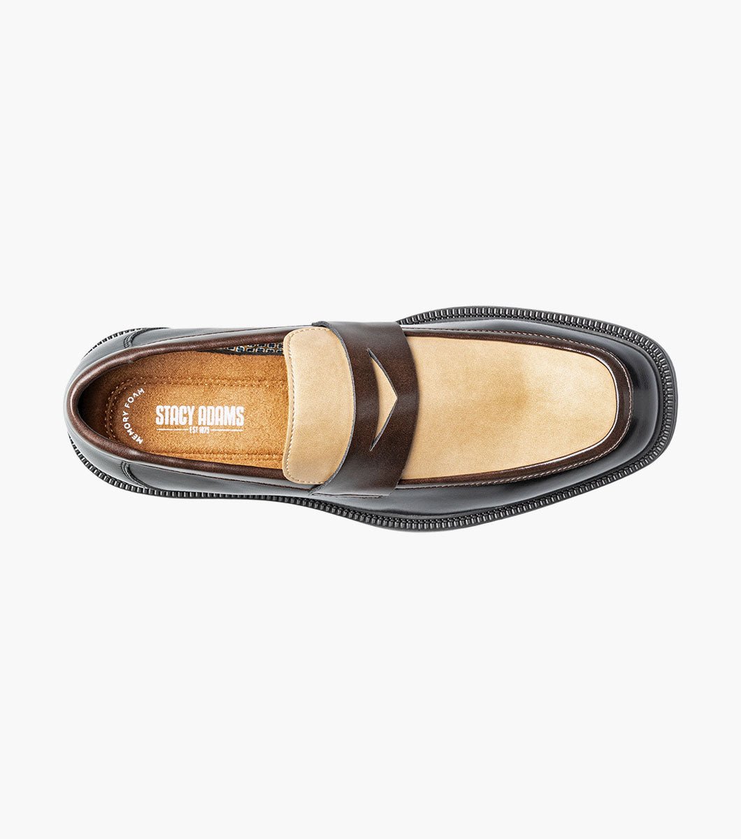 Stacy Adams Everett Moc Toe Penny Slip On – view 5