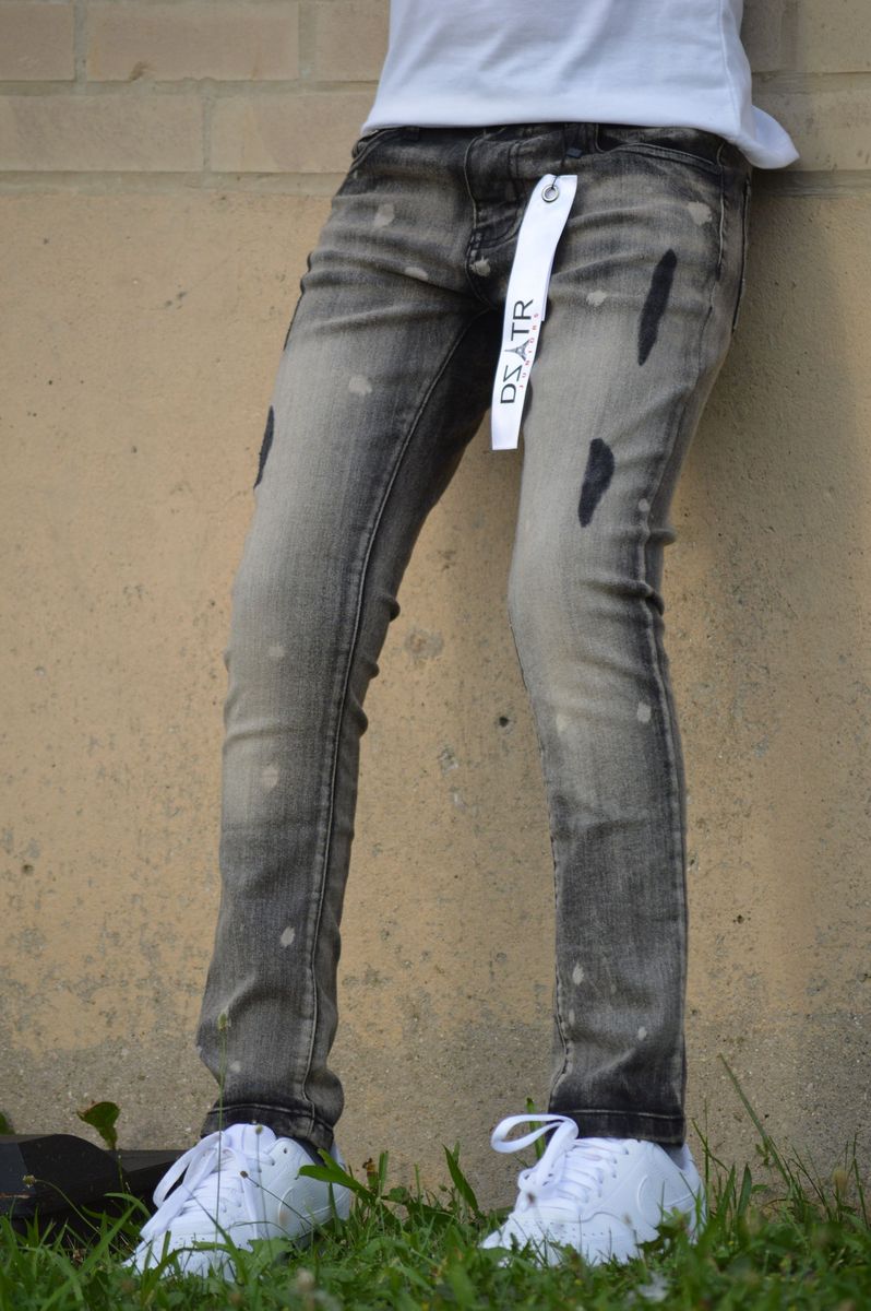 DZTR Kid's Splotch Ultra Stretch Denim
