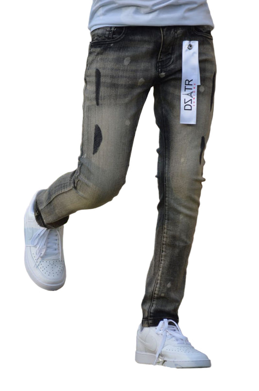 DZTR Kid's Splotch Ultra Stretch Denim