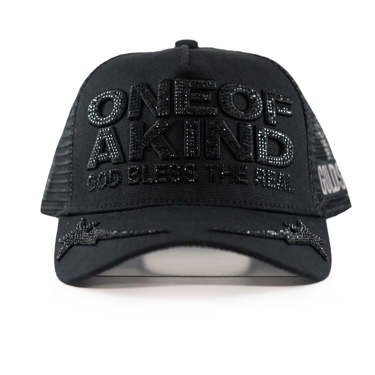 Gold Star Hats One of a Kind Rhinestone Trucker