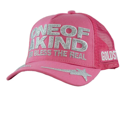 Gold Star Hats One of a Kind Rhinestone Trucker