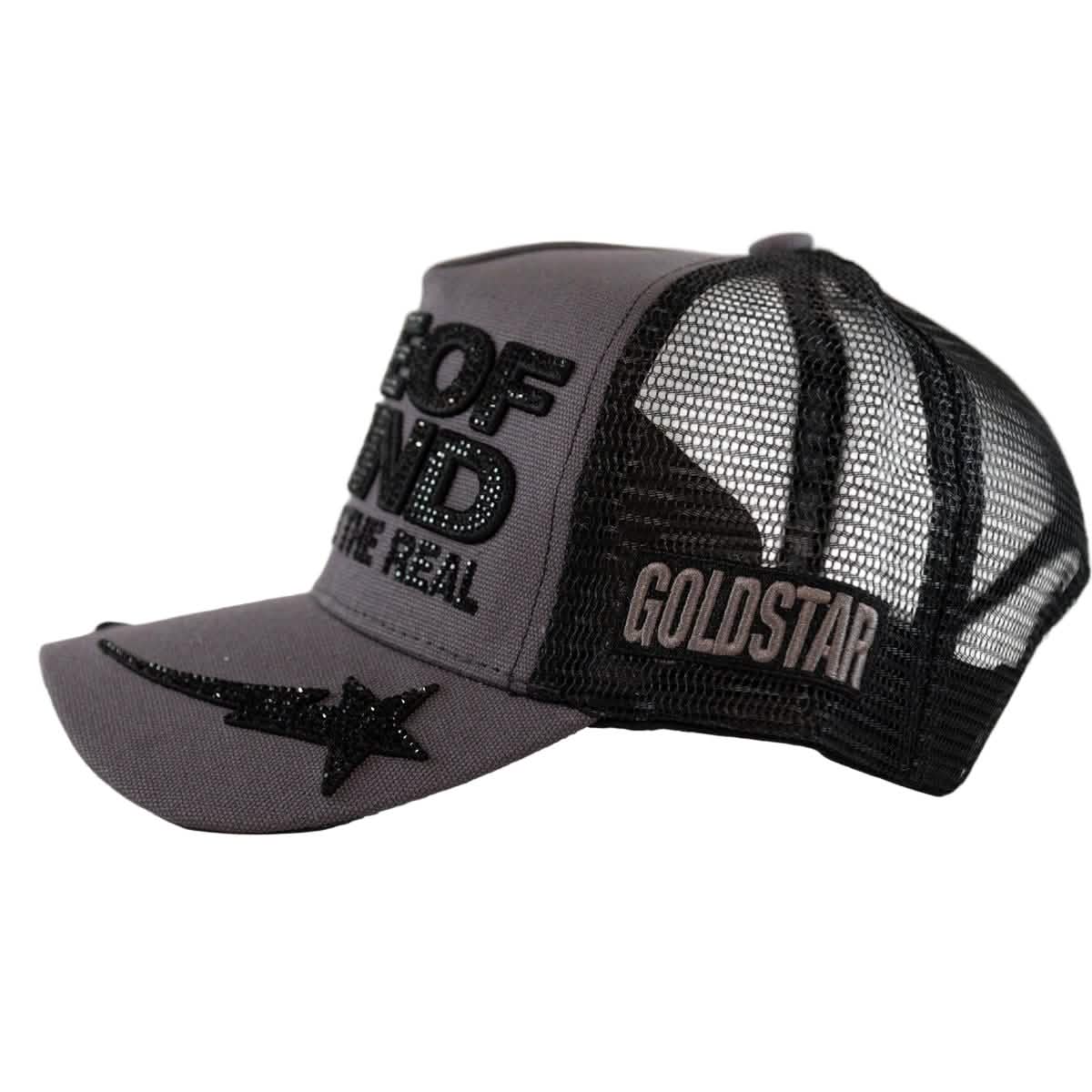 Gold Star Hats One of a Kind Rhinestone Trucker