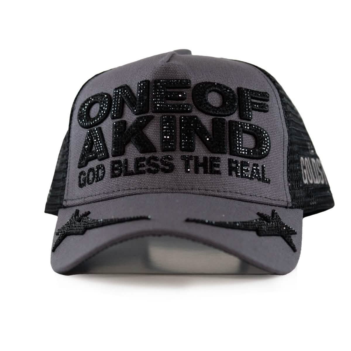 Gold Star Hats One of a Kind Rhinestone Trucker