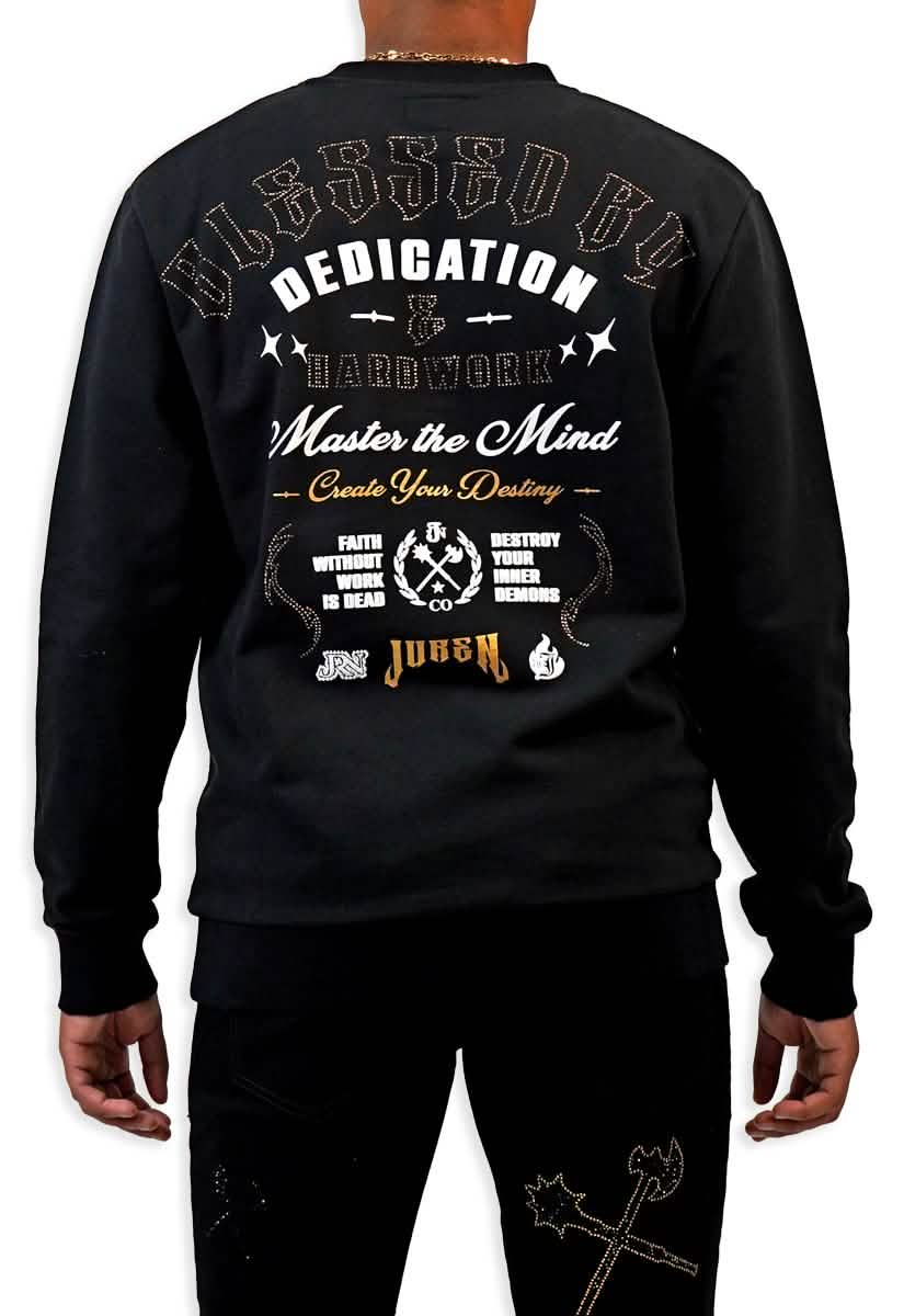 Juren Dedication and Hardwork Crewneck